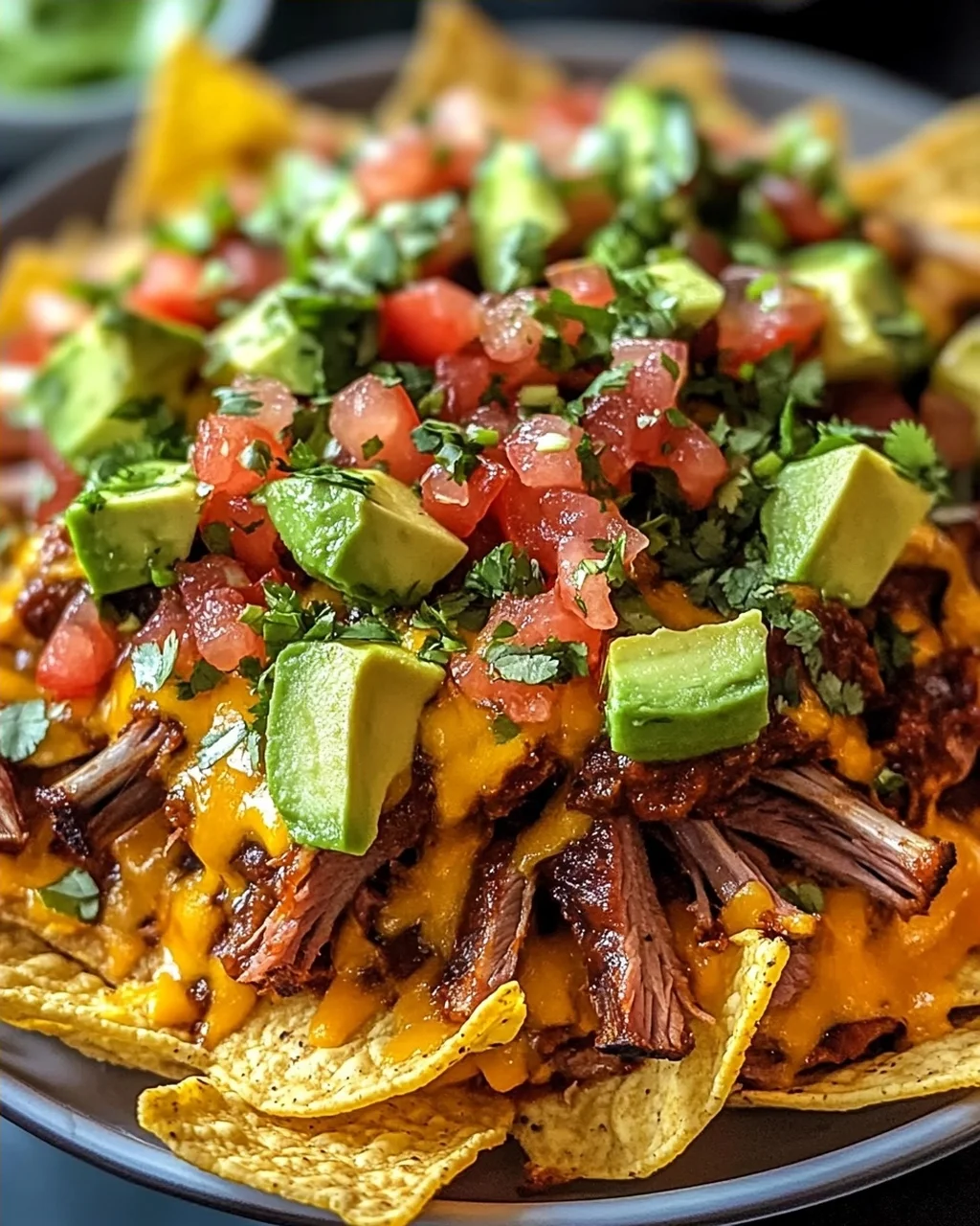 BBQ-Rippchen-Nachos für den perfekten Genuss