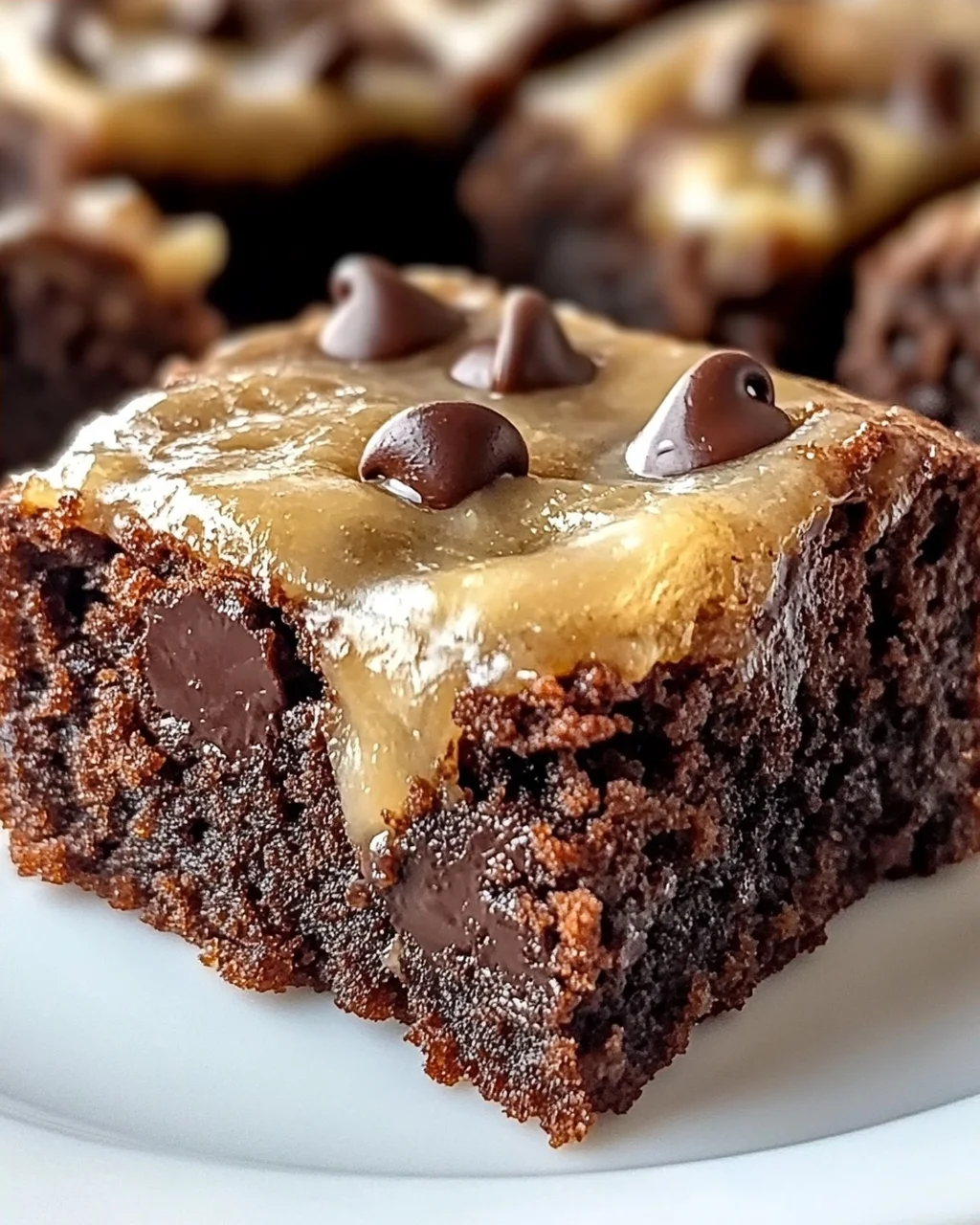 Bananenbrot Brownies für schokoladige Glücksmomente