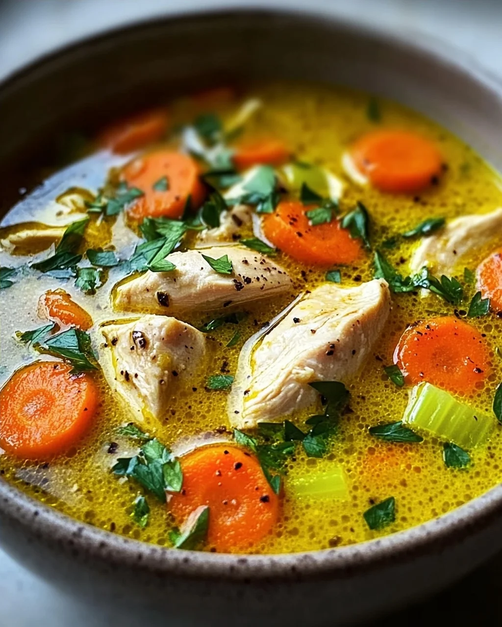 Entzündungshemmende Kurkuma-Hühnersuppe Rezept genießen!