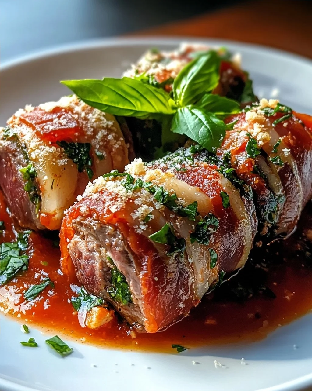 Fleischrouladen nach italienischer Art