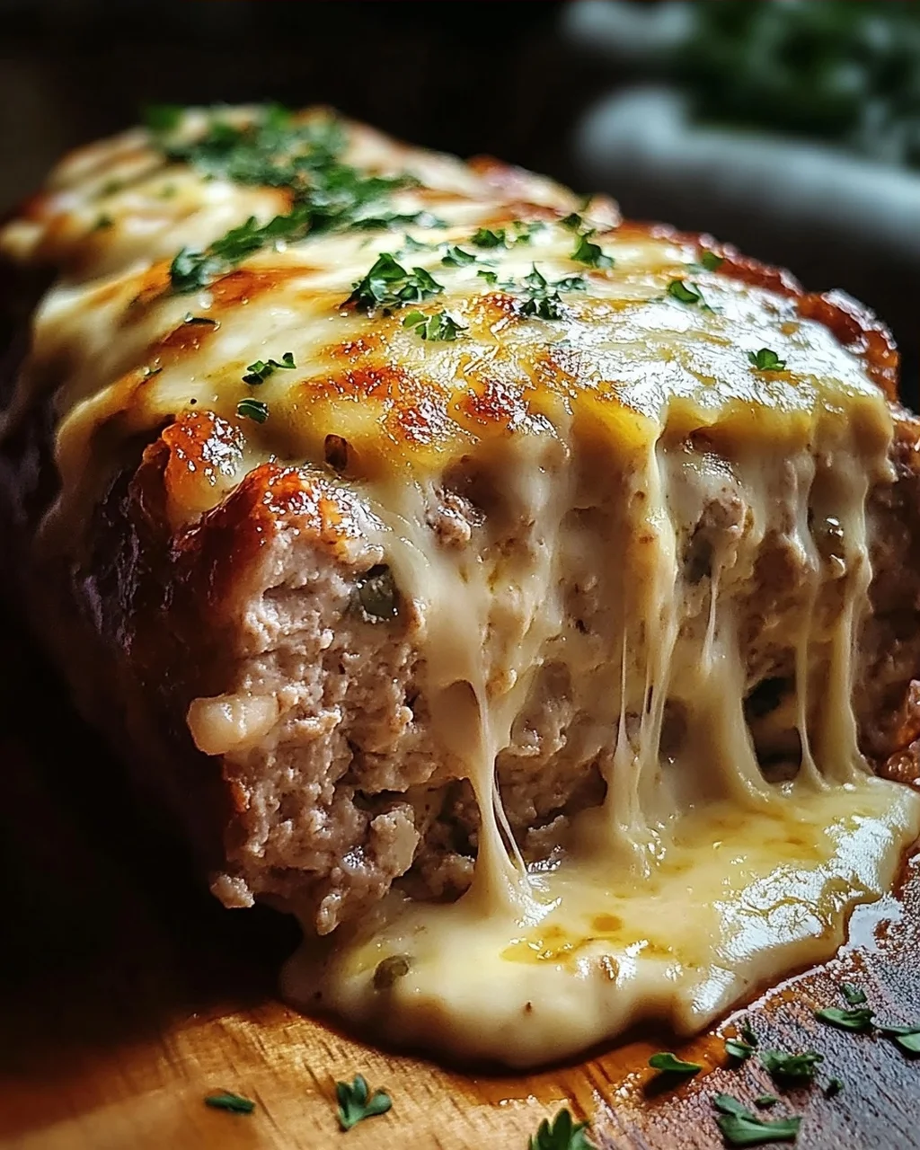 Hähnchen-Cordon-Bleu-Hackbraten