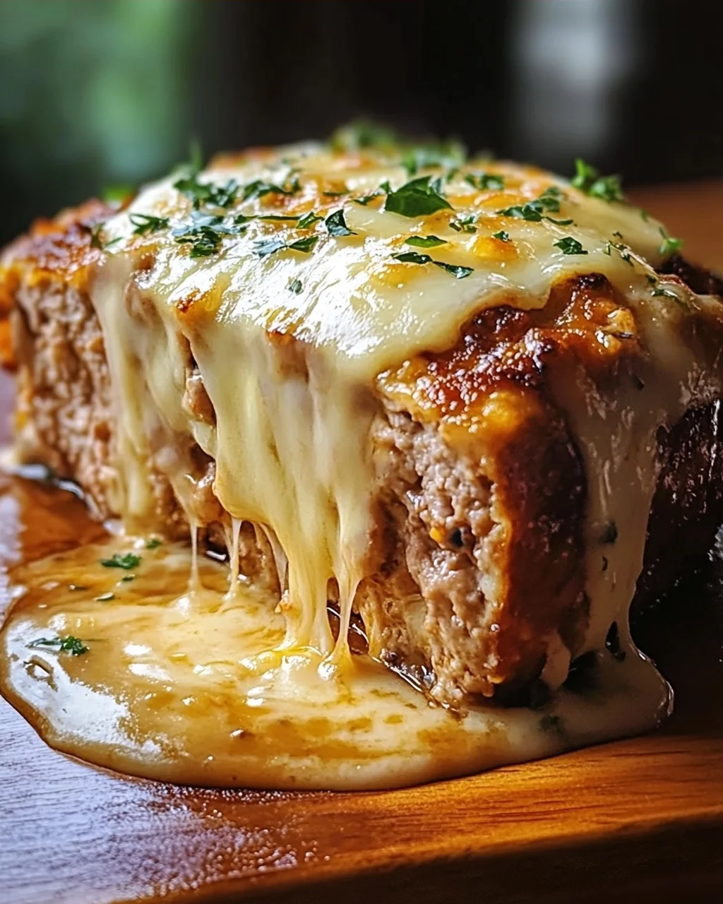 Hähnchen-Cordon-Bleu-Hackbraten