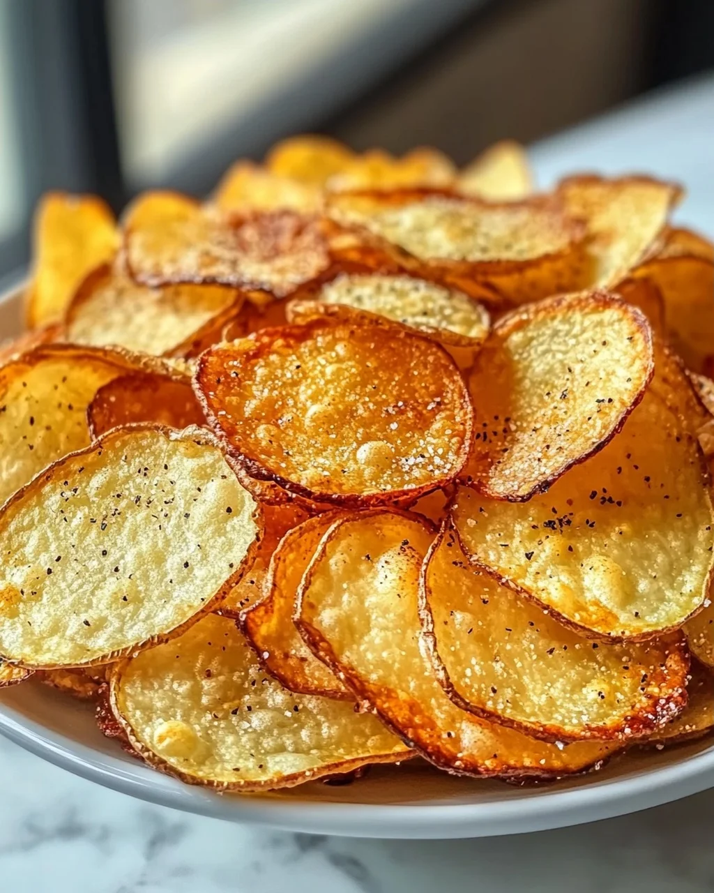 Kartoffelchips Heissluftfritteuse: Knusprig & Leicht!