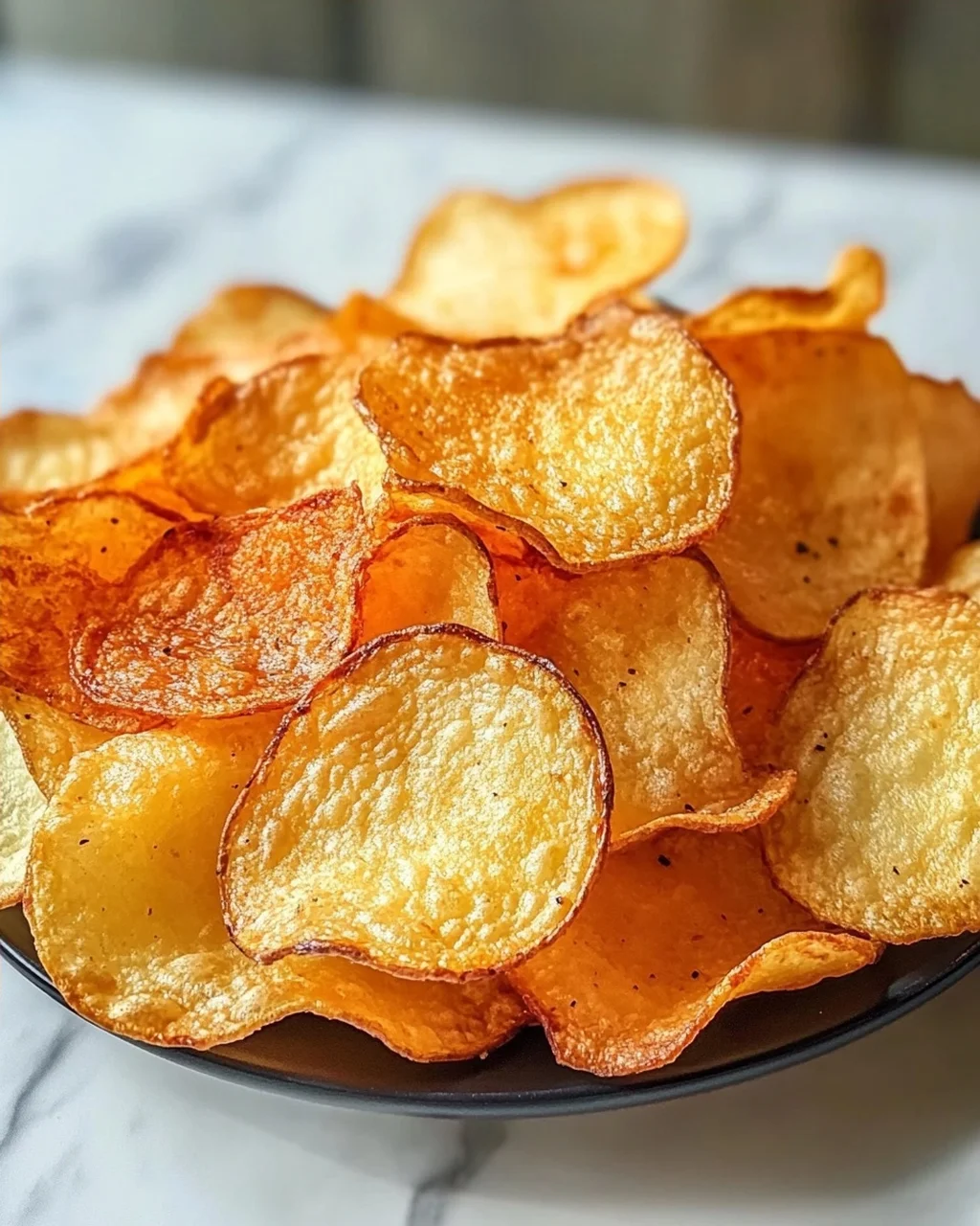 Kartoffelchips Heissluftfritteuse: Knusprig & Leicht!