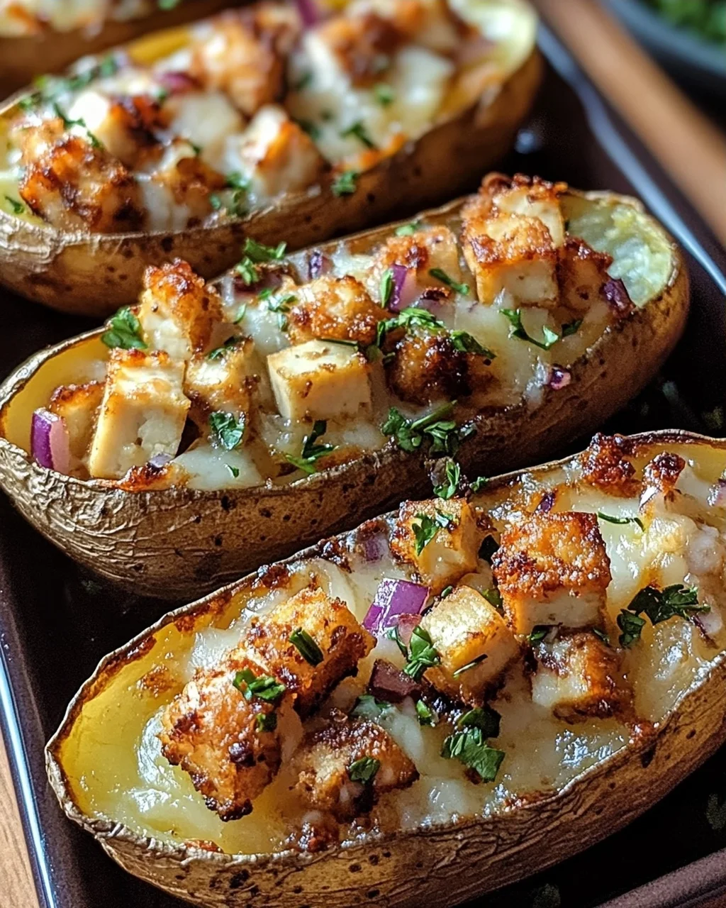 Knusprige Kartoffelschalen