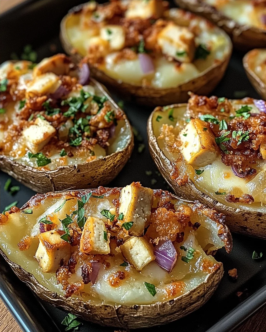 Knusprige Kartoffelschalen