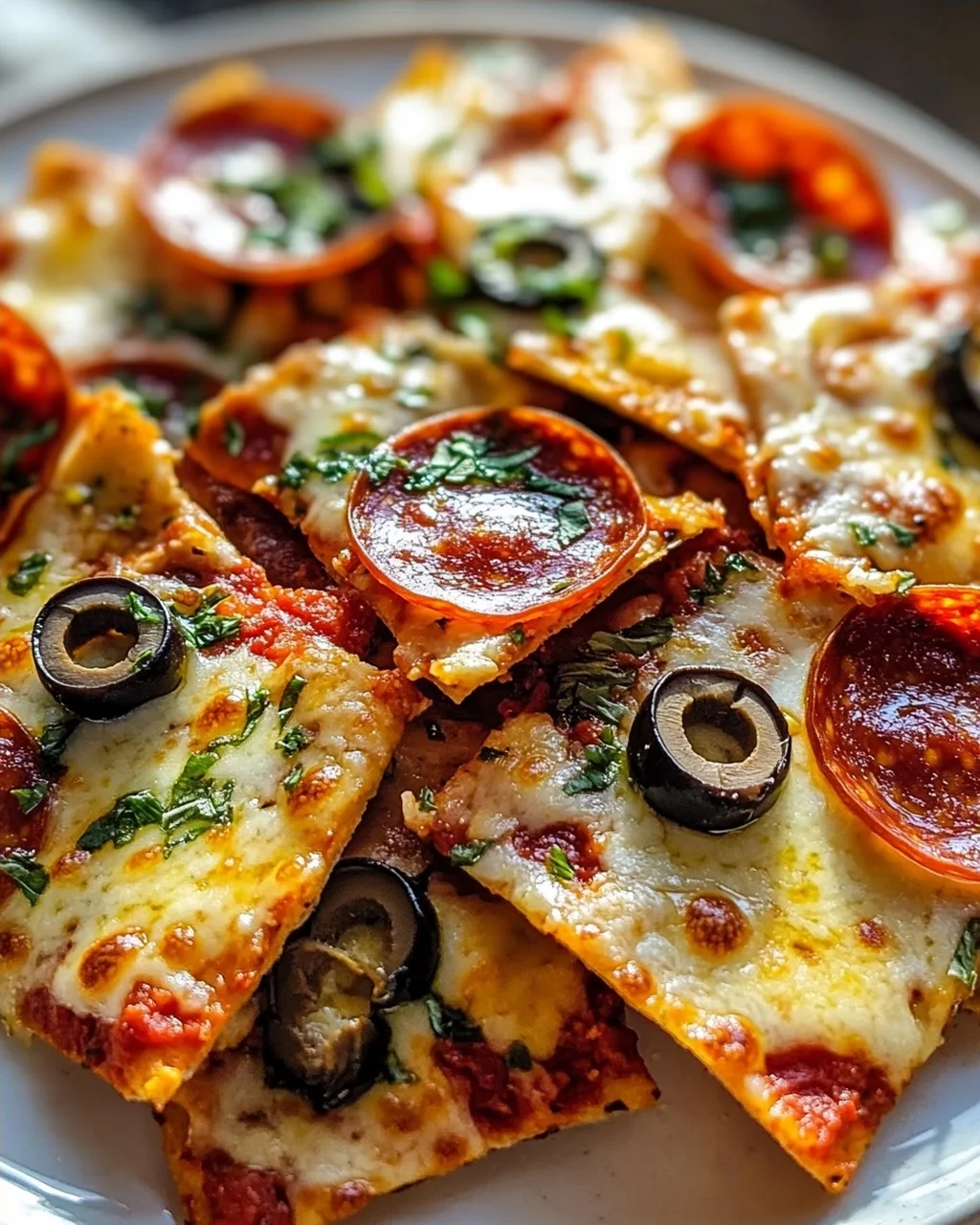 Knusprige Pizza Chips: Einfach selbstgemacht & lecker