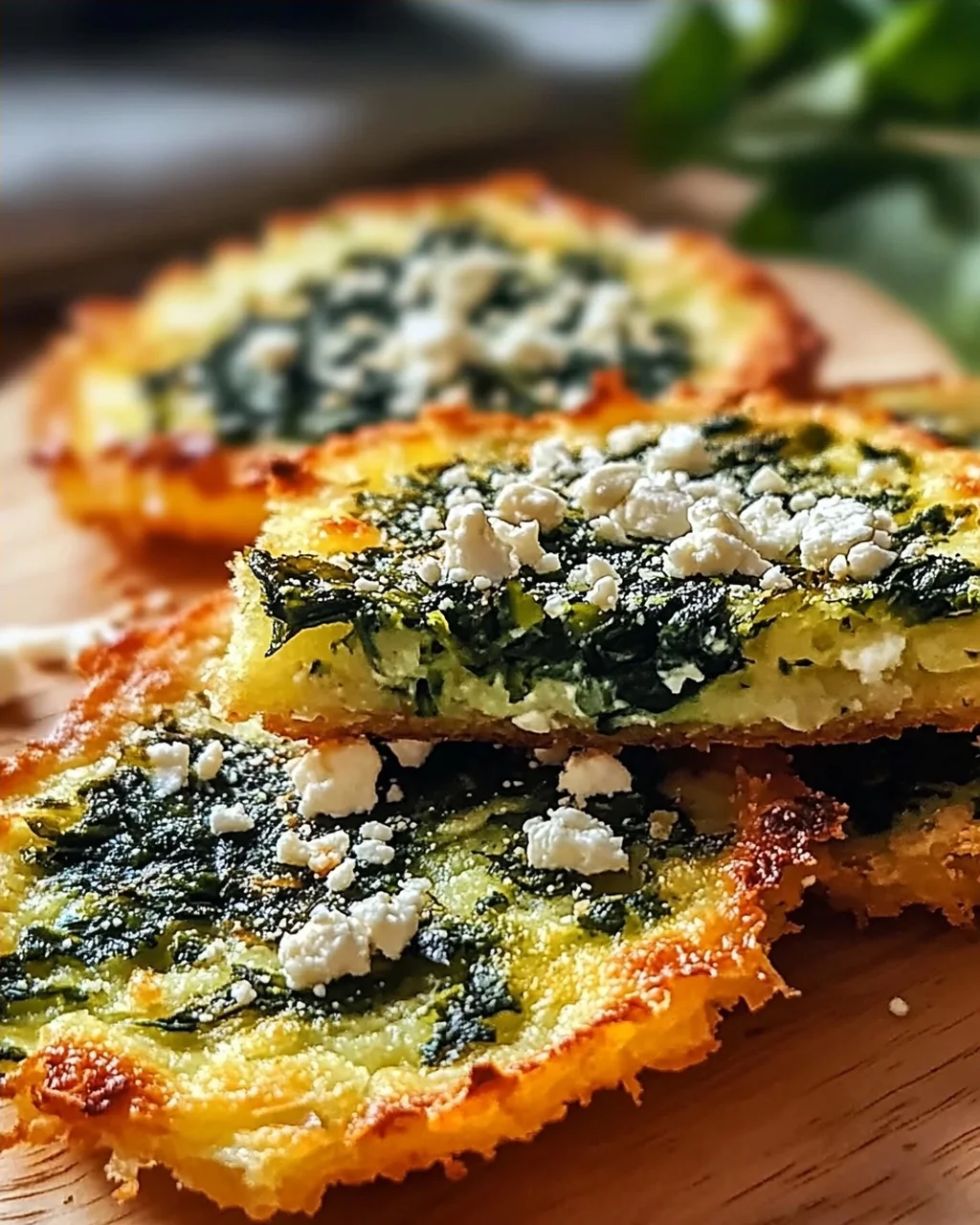 Knusprige Spinat-Feta-Crisps: Ein köstliches Snack-Rezept!