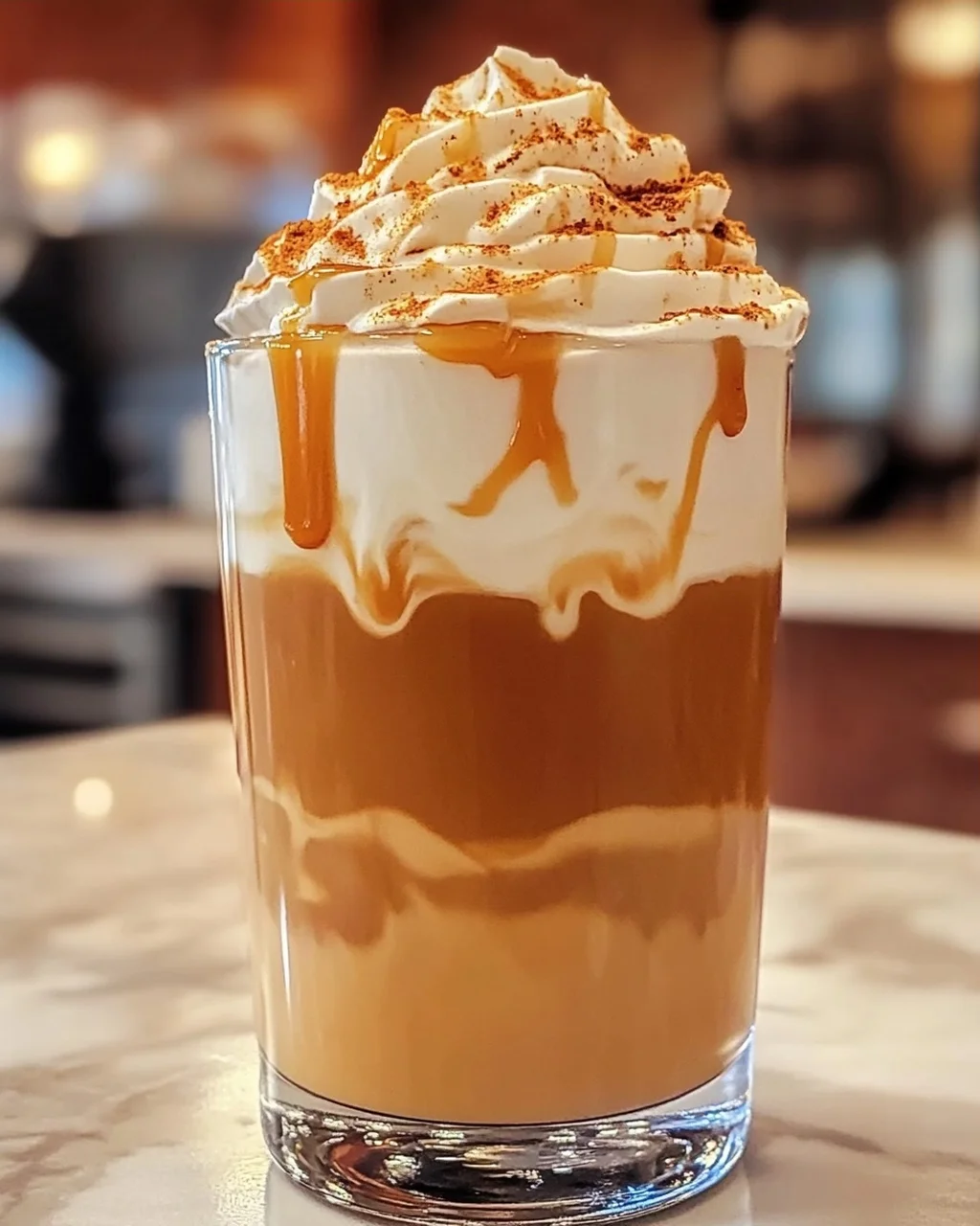 Kürbis Chai Eistee Latte für den perfekten Herbstgenuss