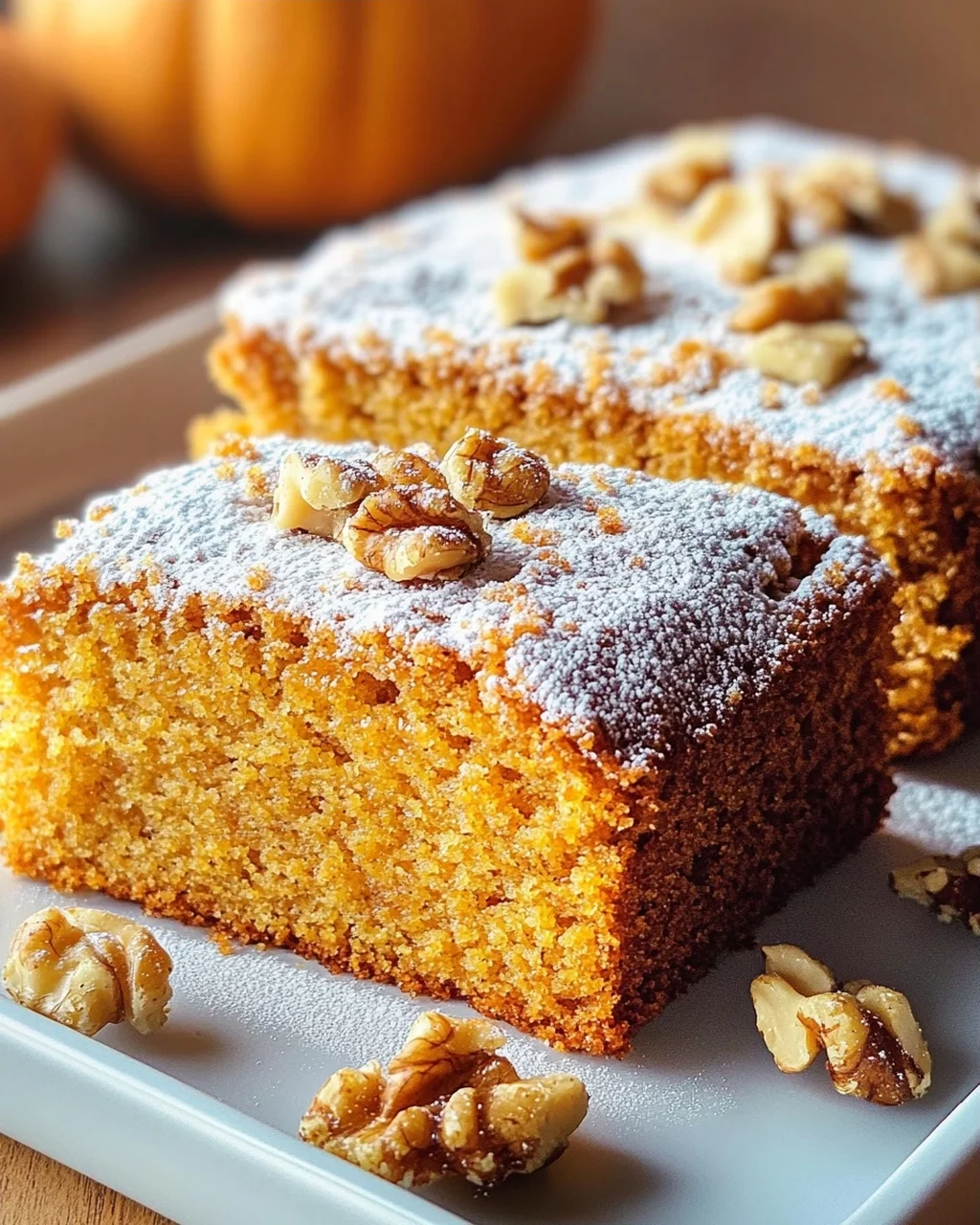 Kürbiskuchen vom Blech – Einfaches Rezept für Herbstgenuss!