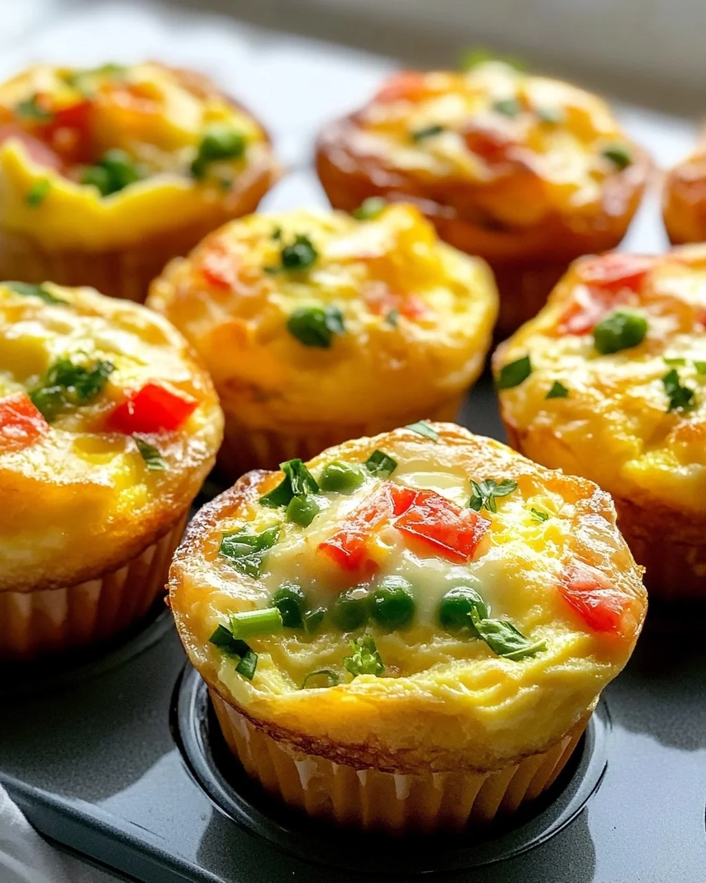 Mini Eier Aufläufe aus Muffinformen: Dein perfekter Snack!
