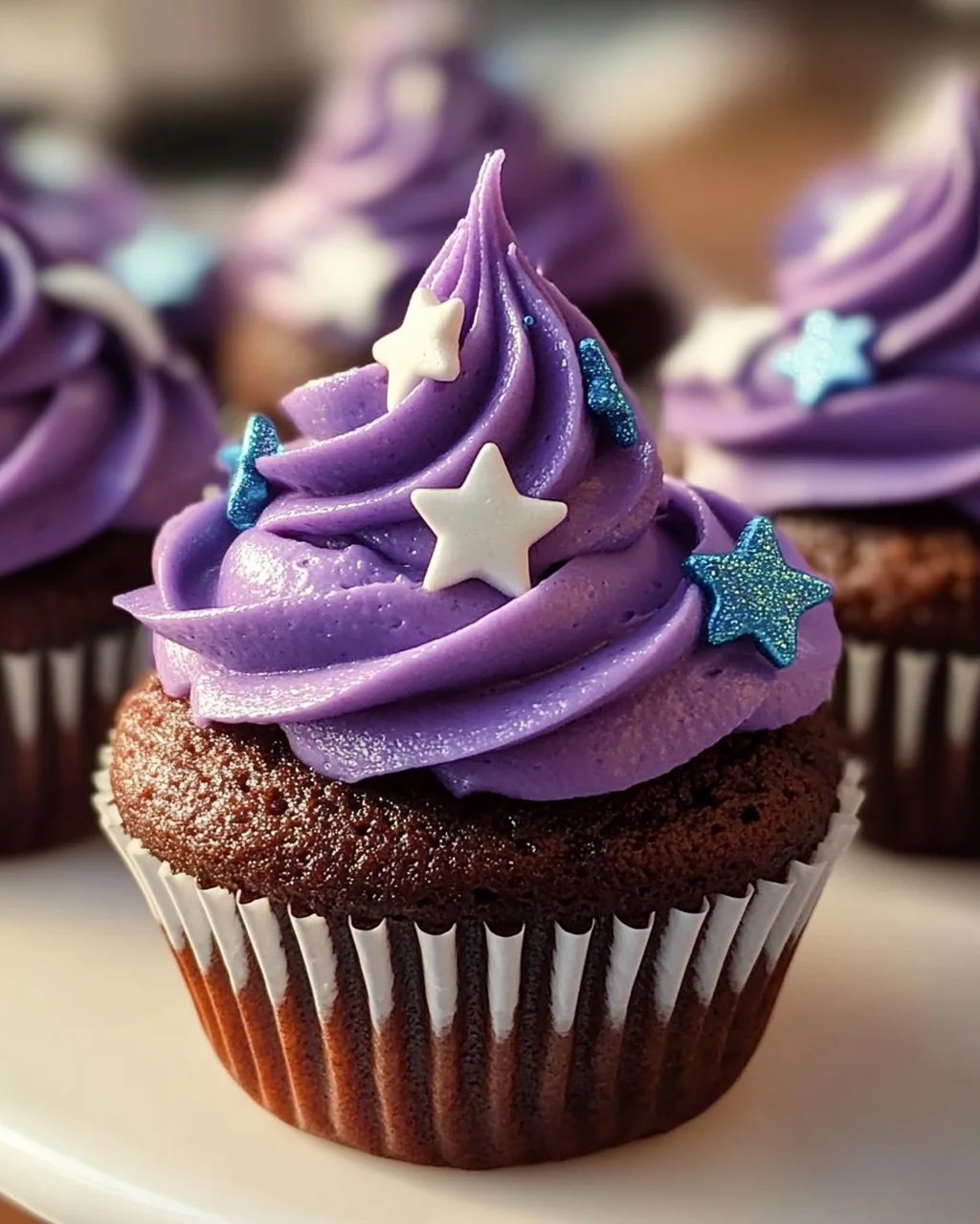 Mini Sleeping Draught Cupcakes für die Harry Potter Party!