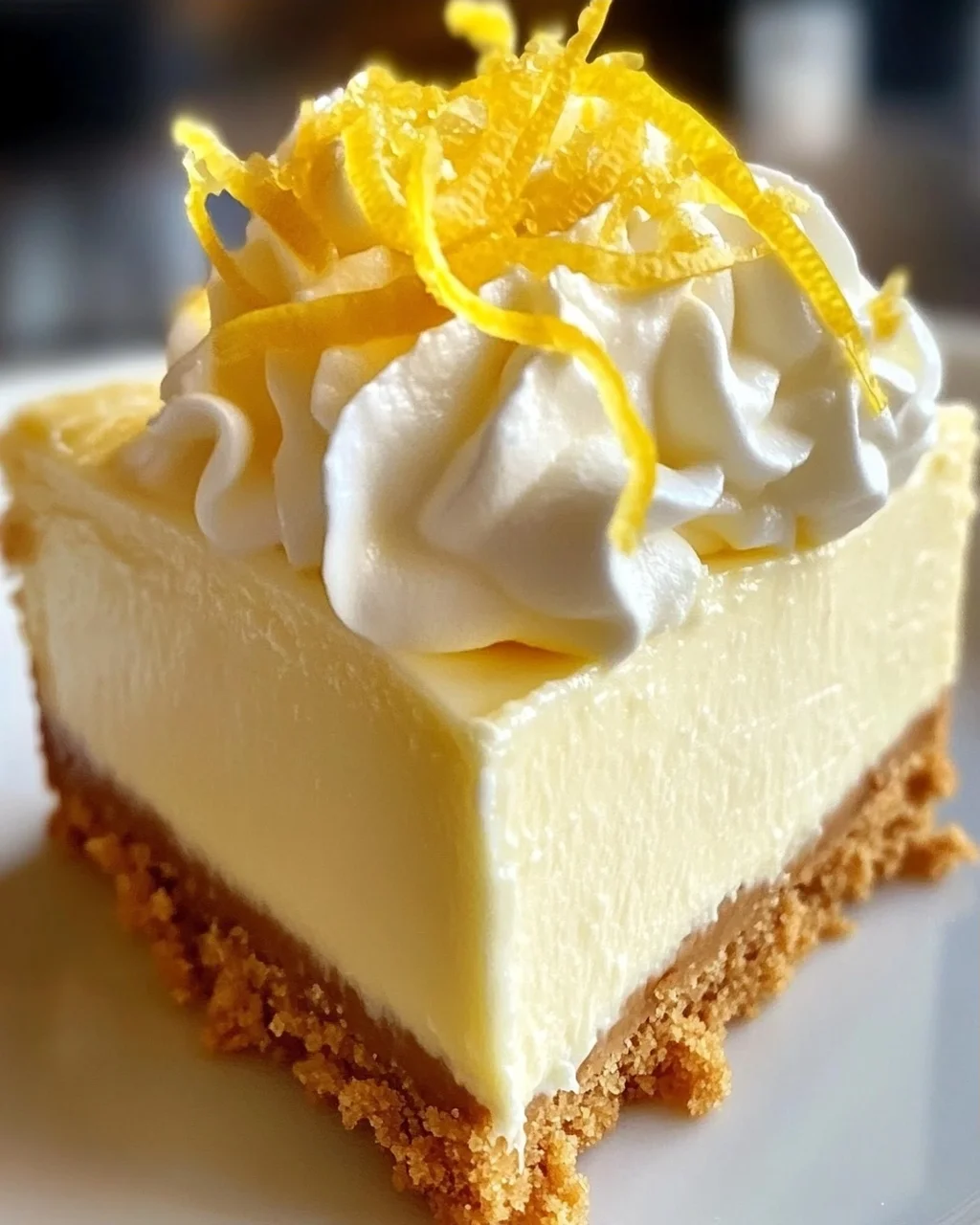 No-Bake Zitronen Käsekuchen Rezept