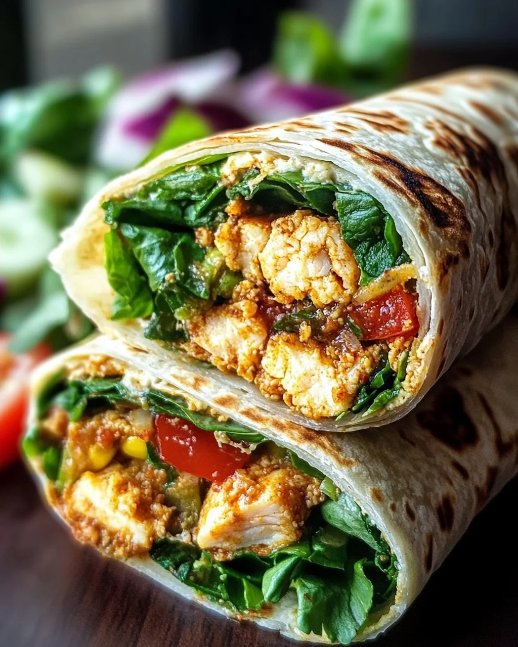 Selbstgemachte Proteinwraps