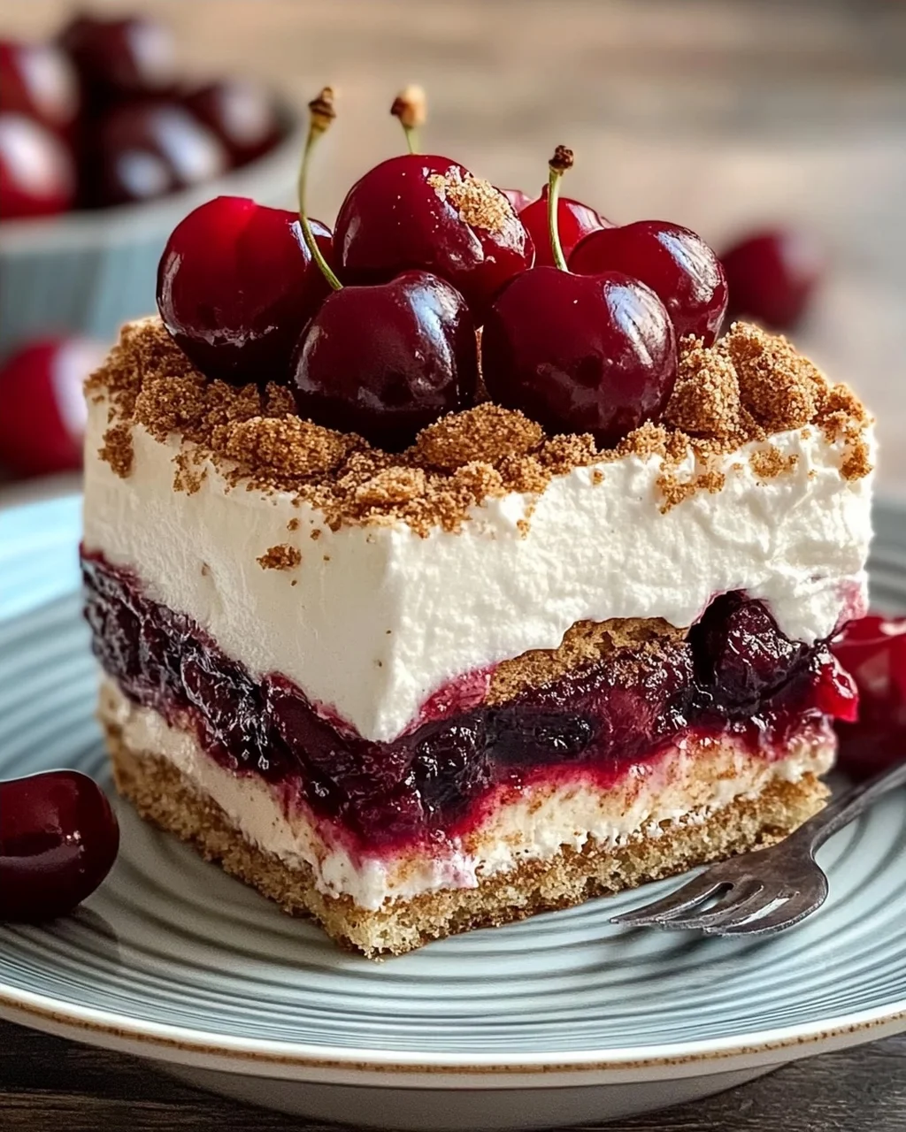 Spekulatius Tiramisu mit Gewürzkirschen