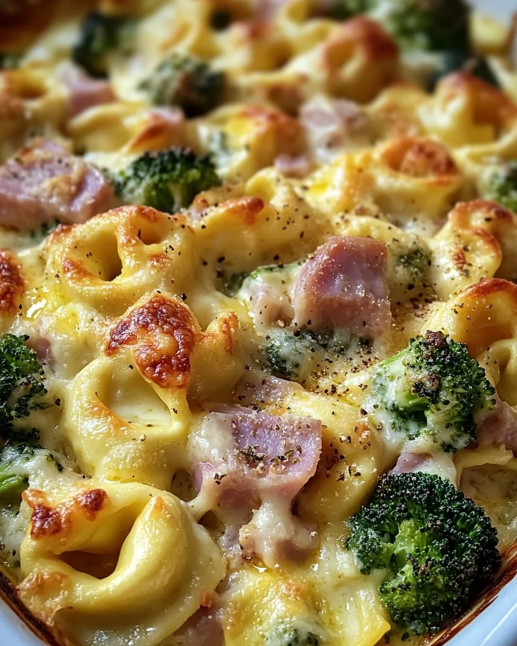 Tortellini Auflauf Schinken Brokkoli