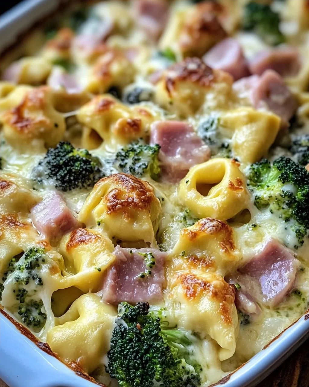 Tortellini Auflauf Schinken Brokkoli