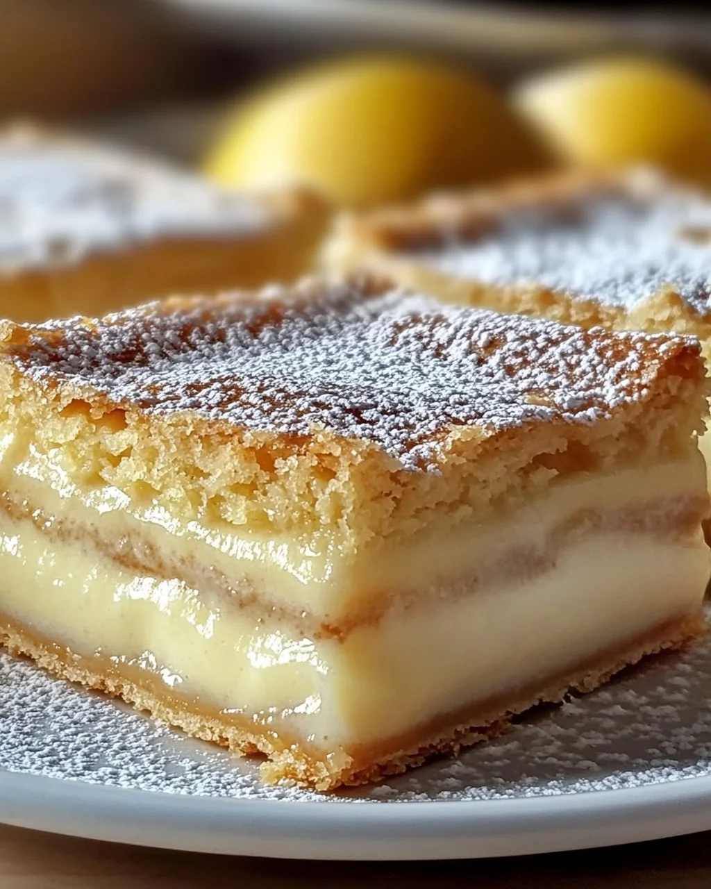 Vanillepudding-Cremeschnitten für süße Momente