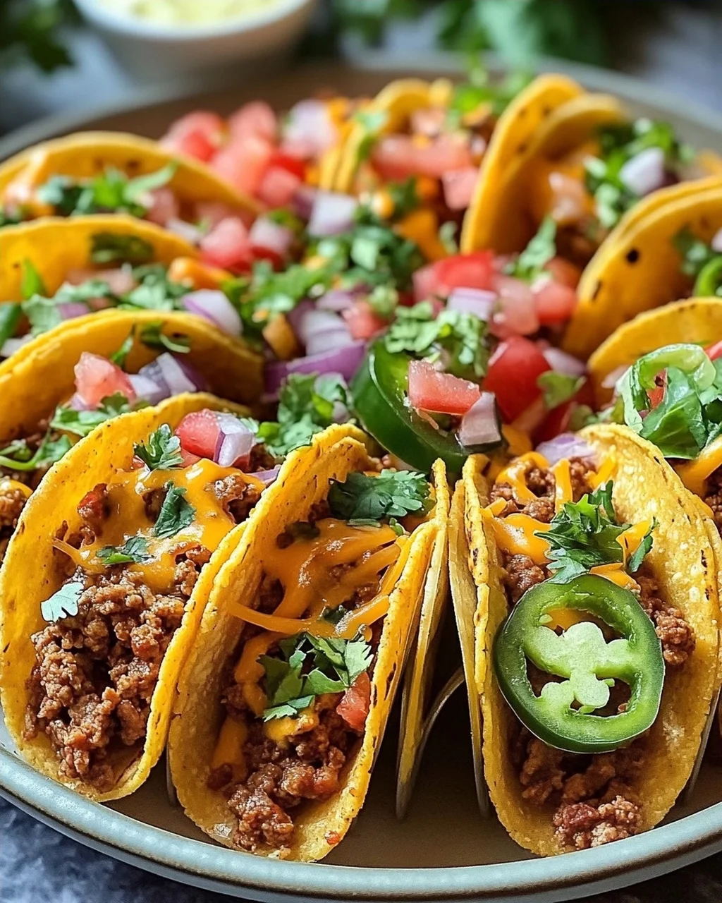Würzige Mini Tacos mit saftiger Rindfleischfüllung